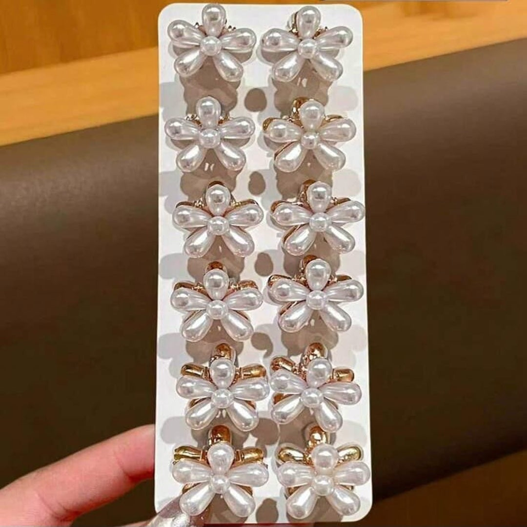 Small white clutcher 12 pcs
